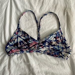 Jolyn Bikini Top Tie Dye Pattern